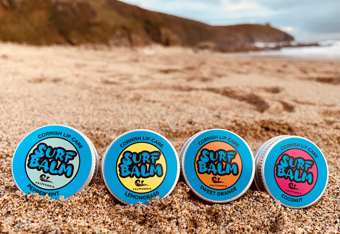 Cornish Surf Balm plastic-free lip balm tins