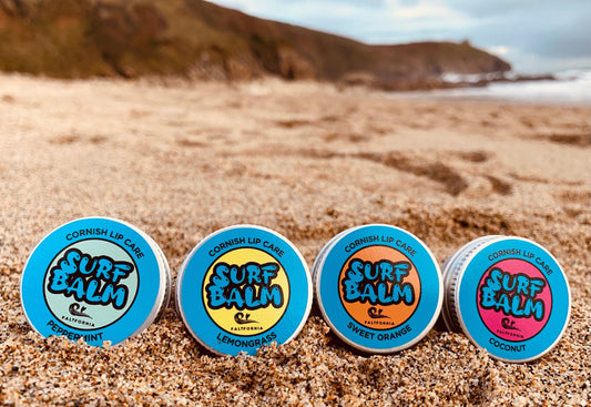 Cornish Surf Balm plastic-free lip balm tins