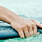 Silver Wave Ring